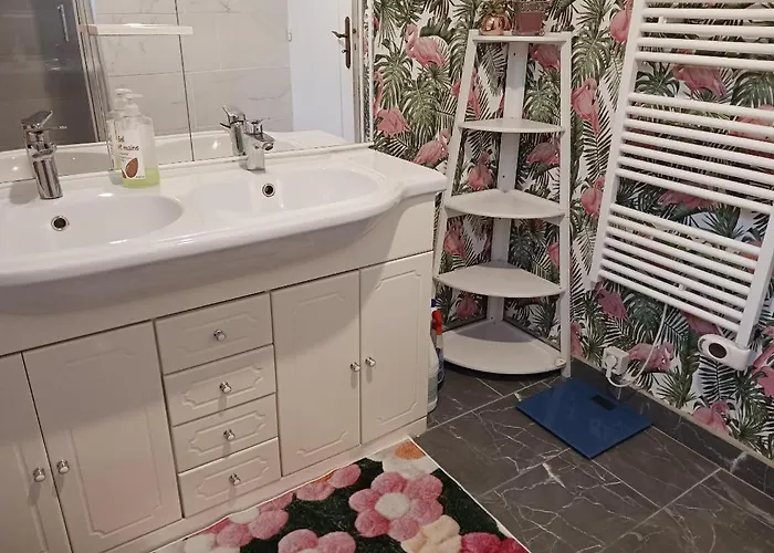 Проживание в семье Confortable,gare,climatisation,parking,wifi,pt Dejeuner Compris